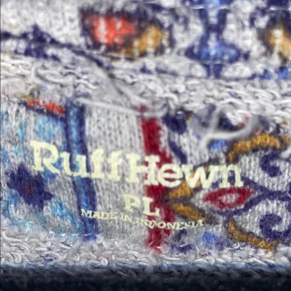 Ruff Hewn women’s sweatshirt with faux blouse - Picture 2 of 4